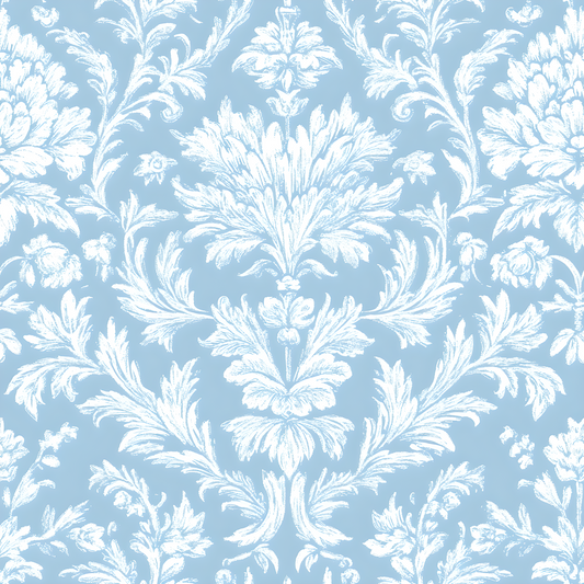 Azure Manor Damask