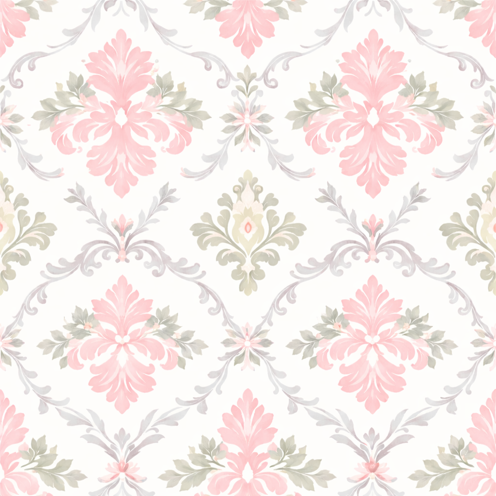 Blush Parlor Damask