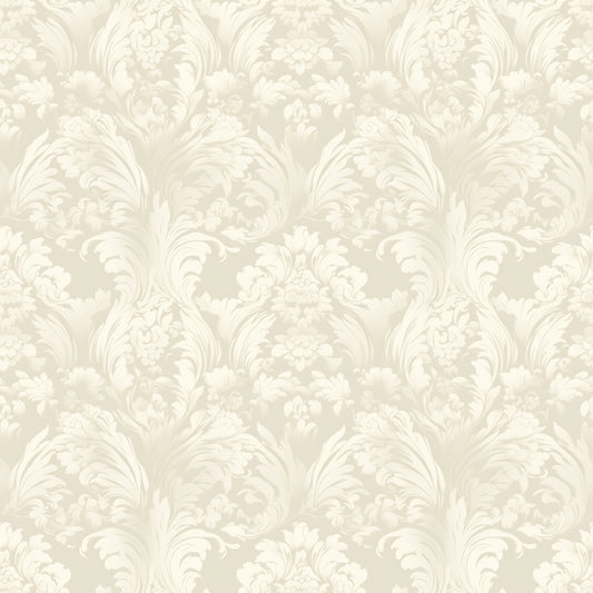 Ivory Reverie Damask