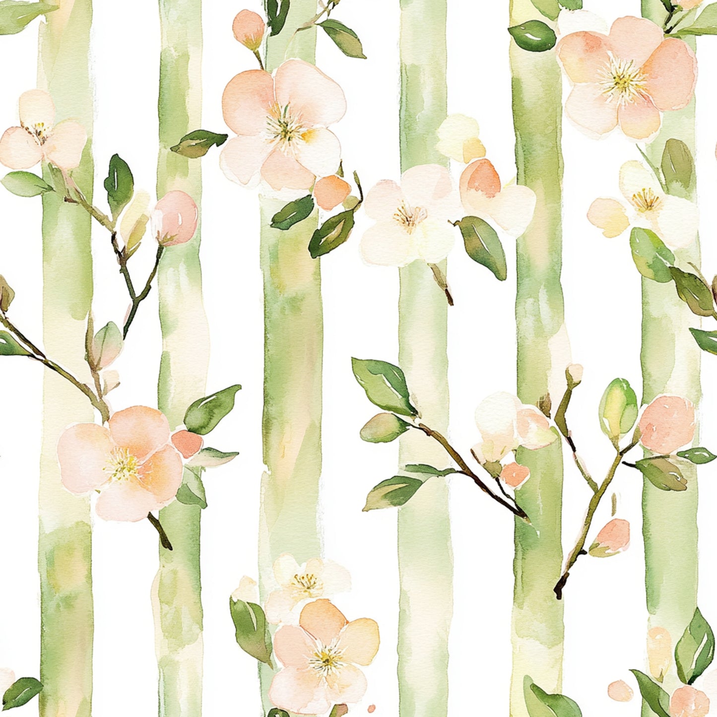 Southern Blossom Stripe