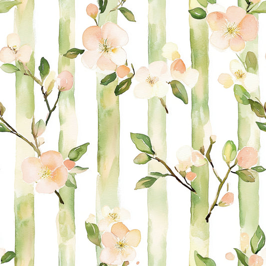 Southern Blossom Stripe